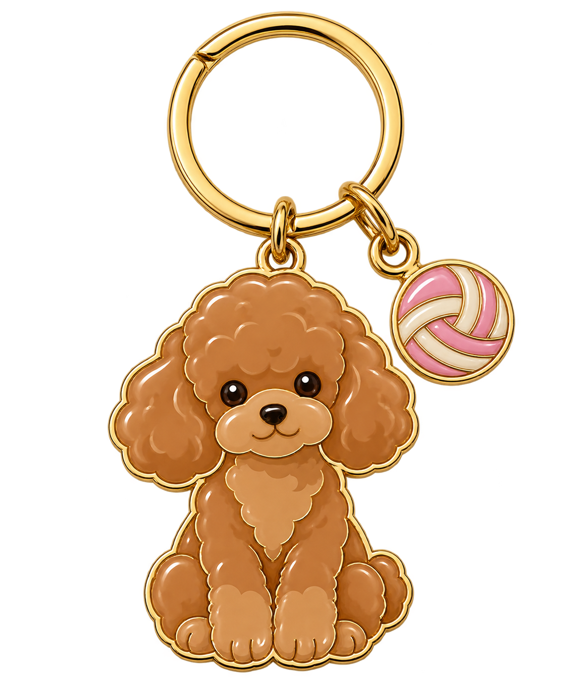 Teddy Dog Keychain